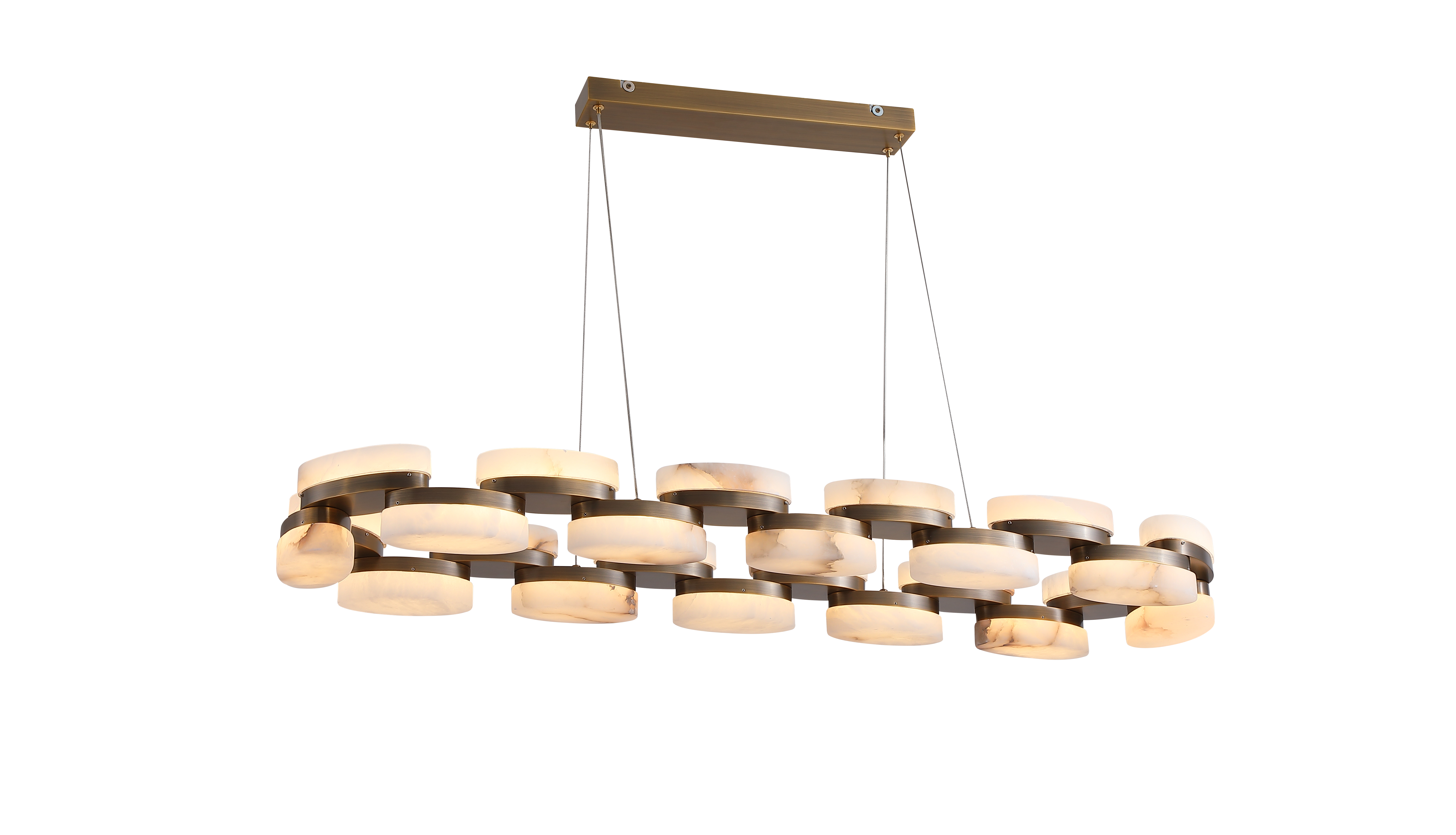 Orbis Linear 120cm Antique Bronze