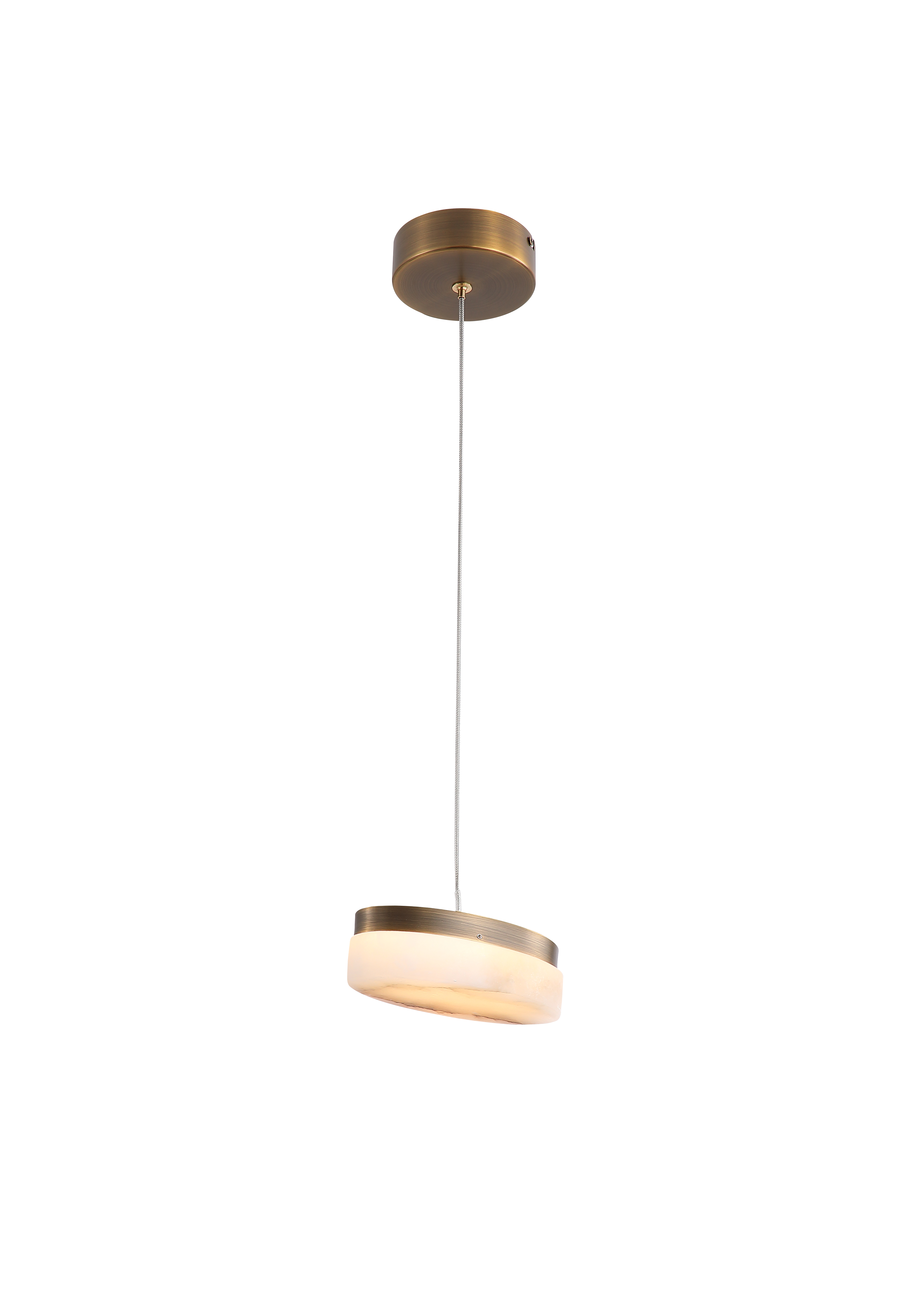 Orbis Single Pendant Antique Bronze