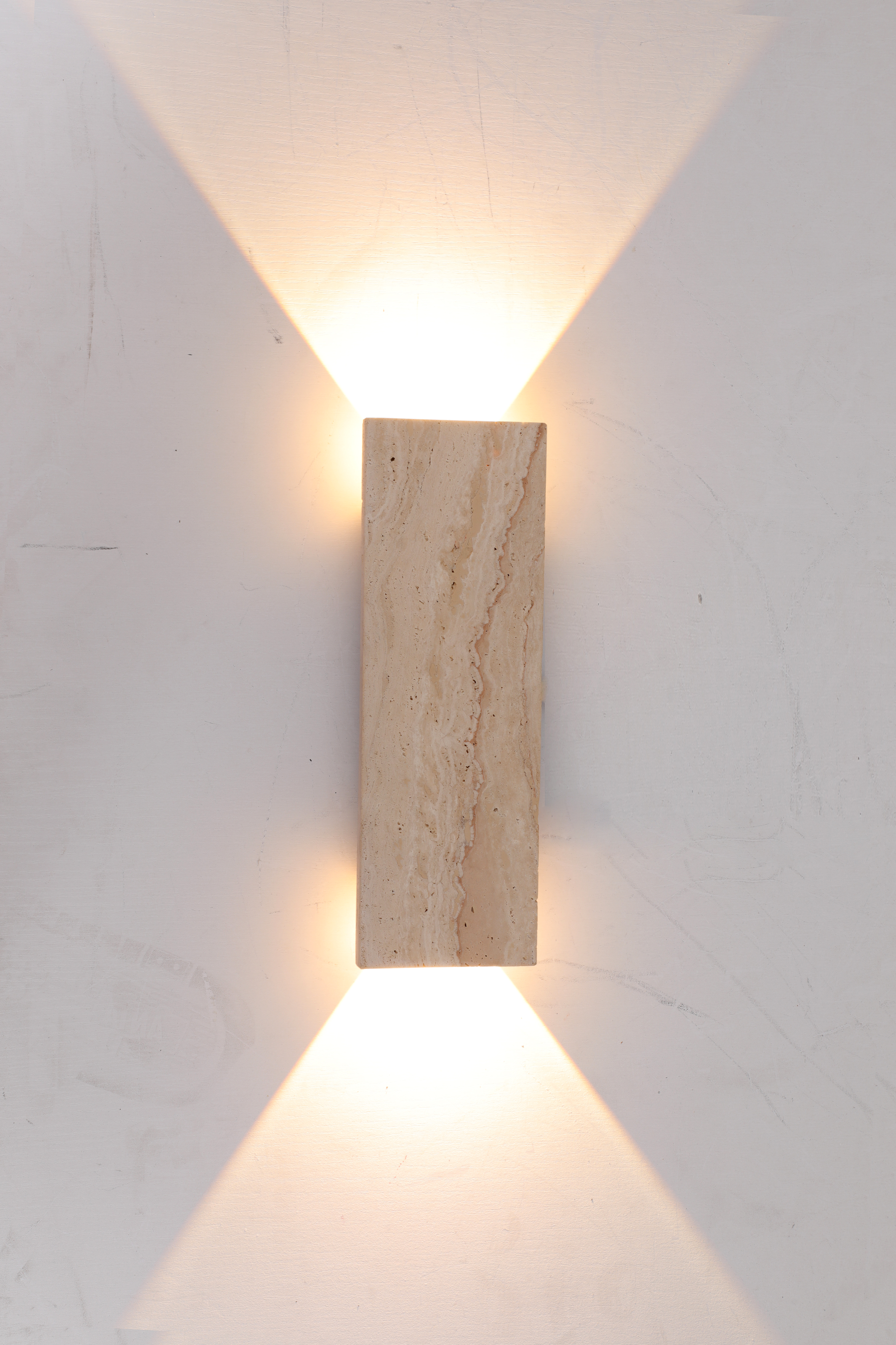 Lithos 30 Wall Light Stone