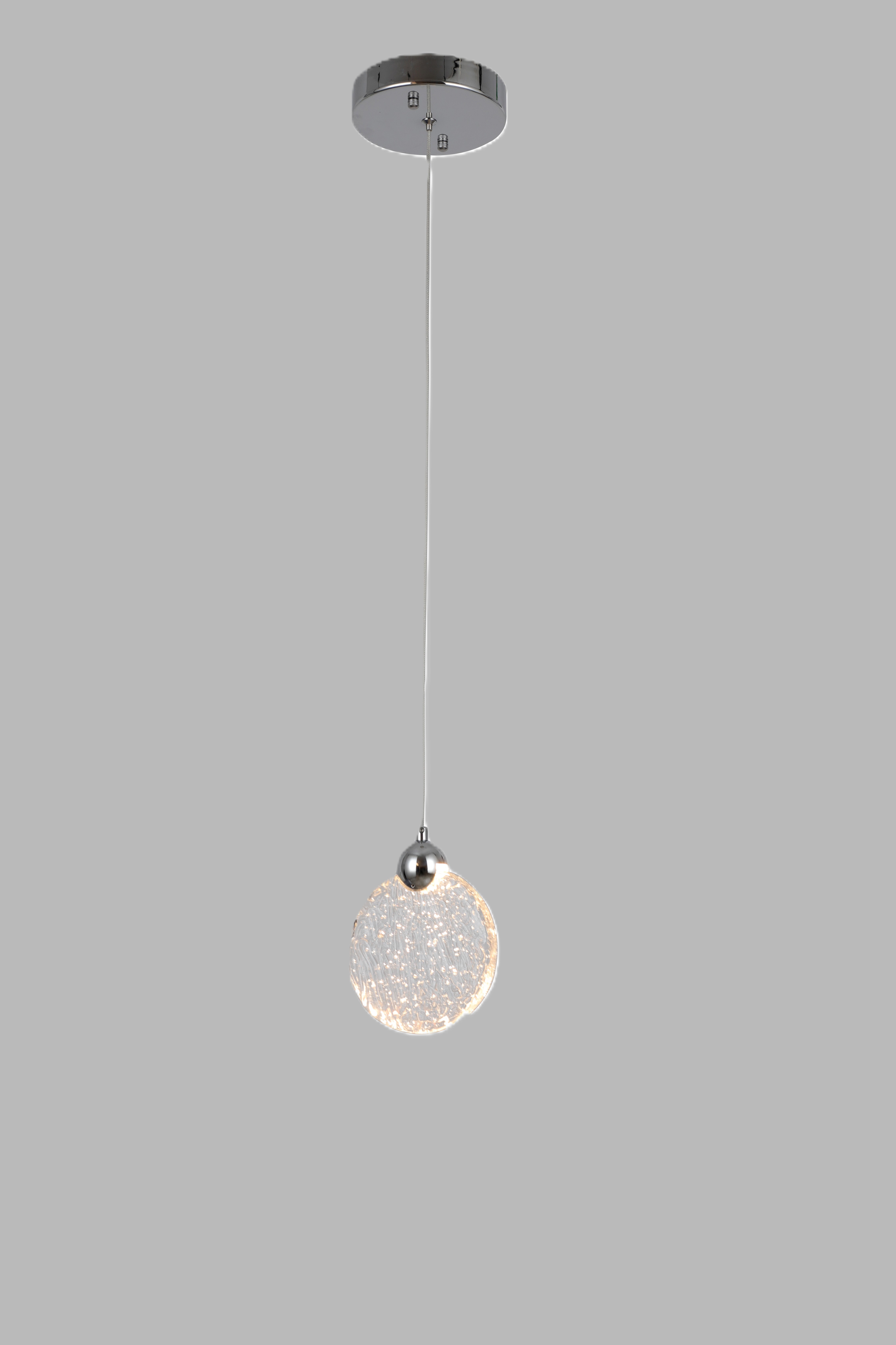 Selene Single Pendant Chrome