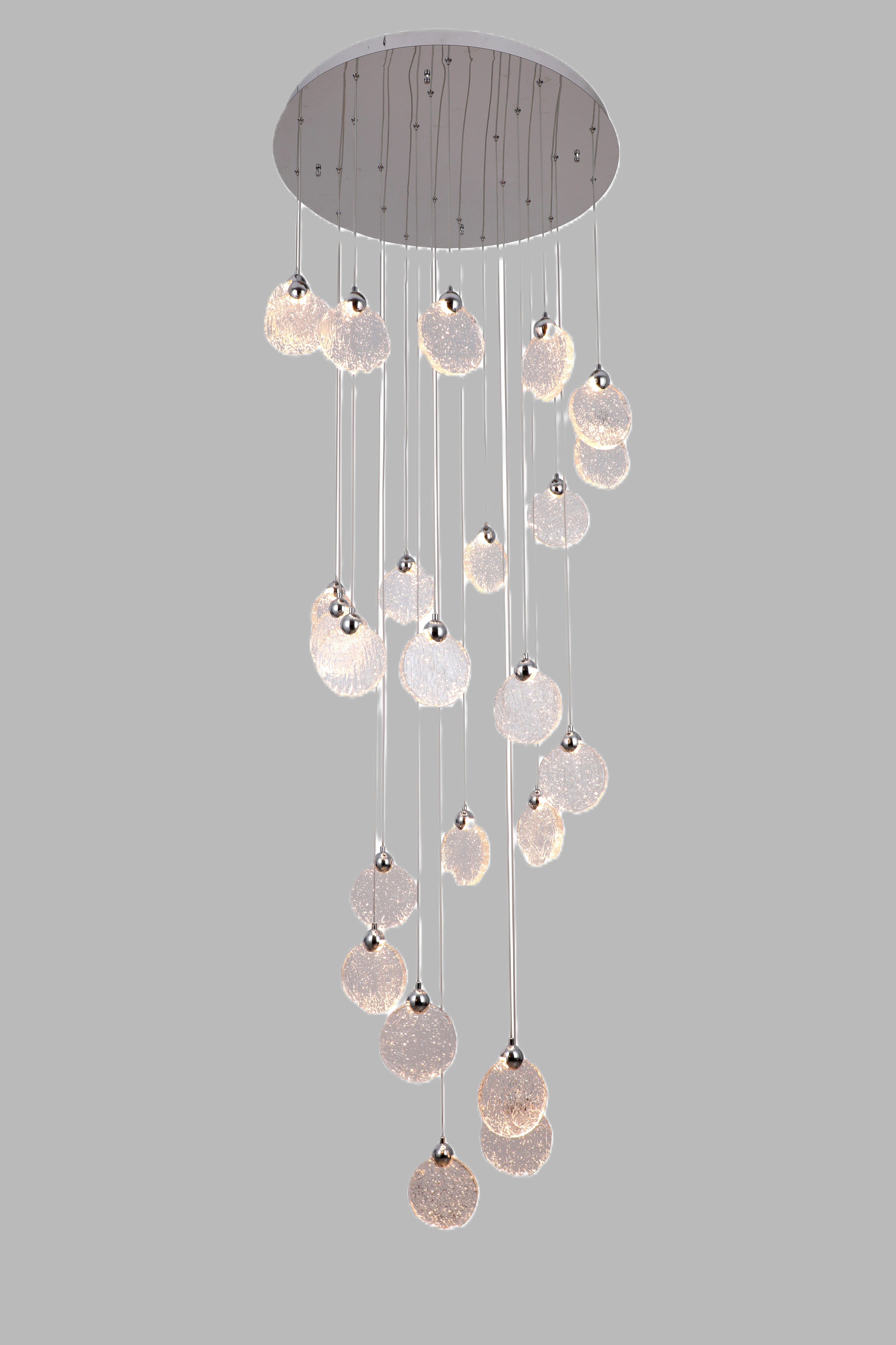 Selene 24 Light Pendant Chrome