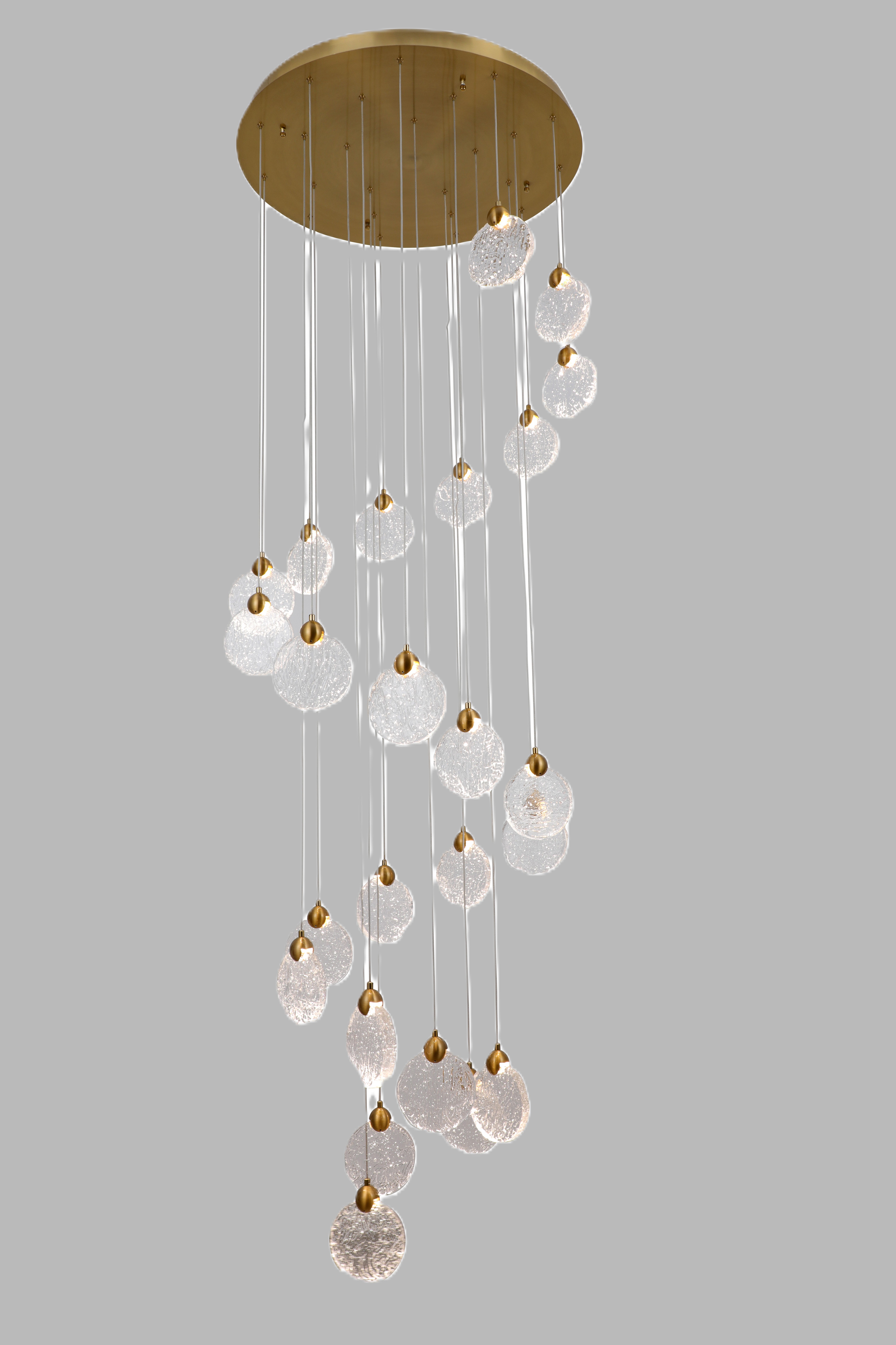Selene 24 Light Pendant Gold