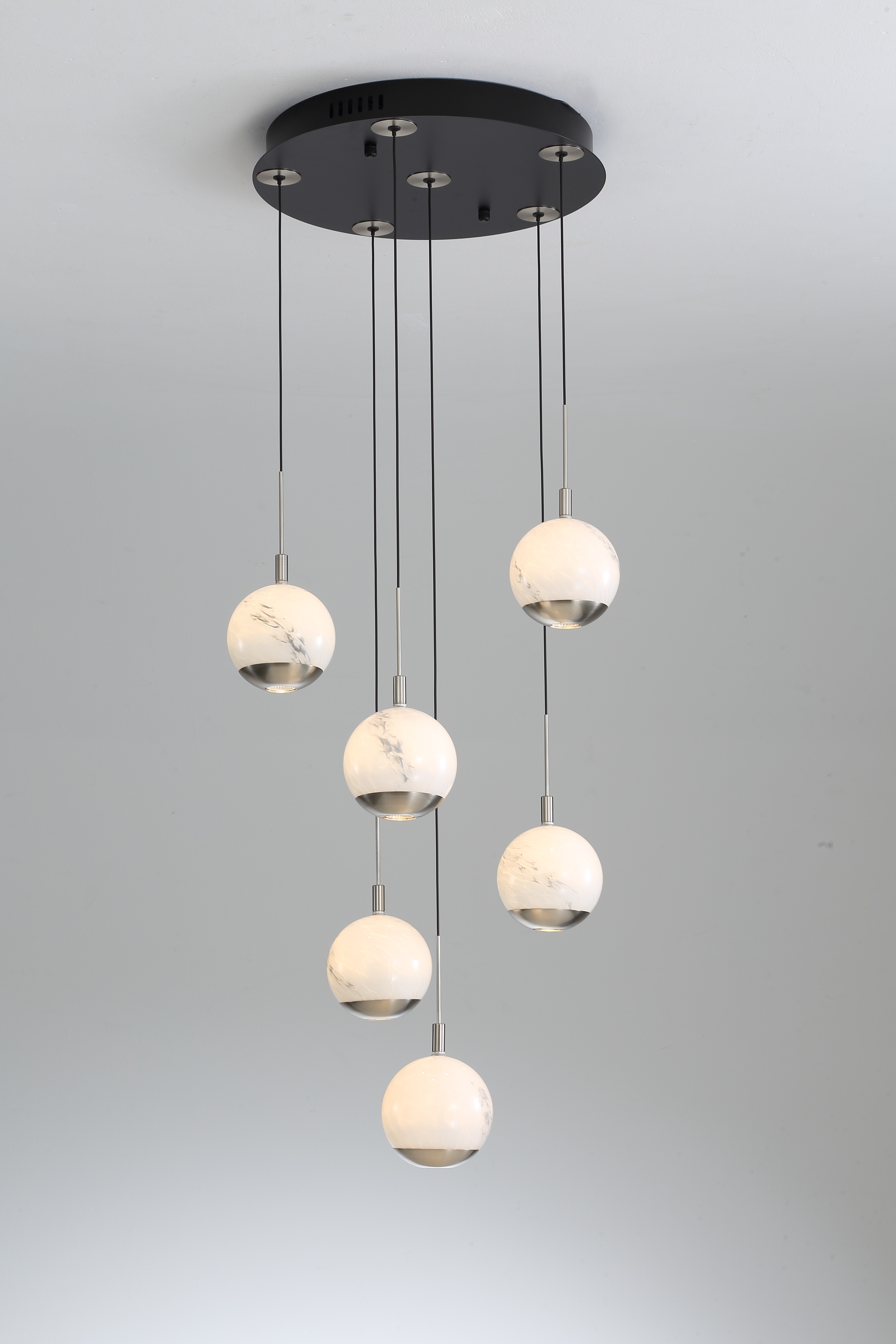 Luna 6 Light Silver / Black