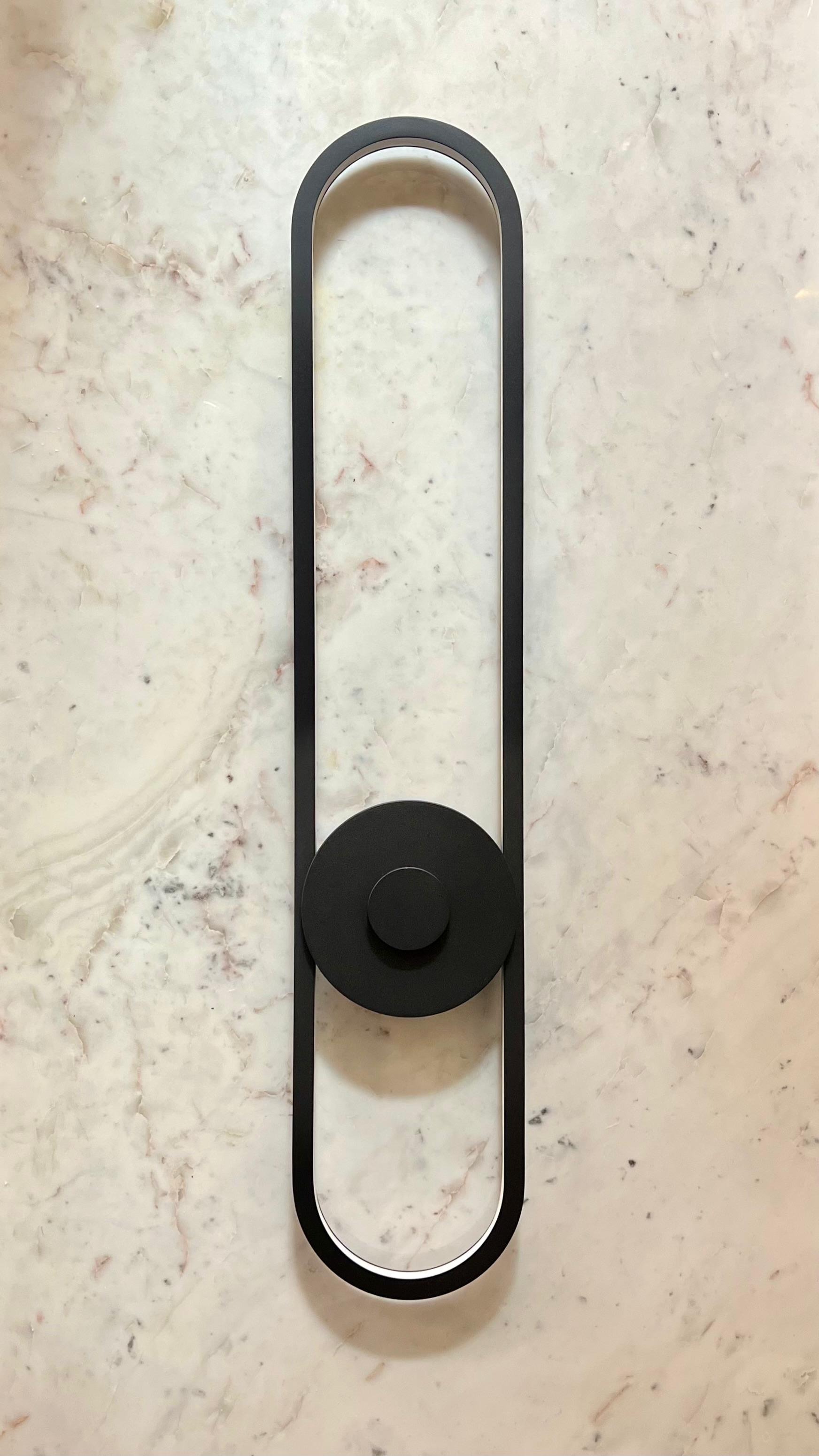 Seville Wall Light Large Black